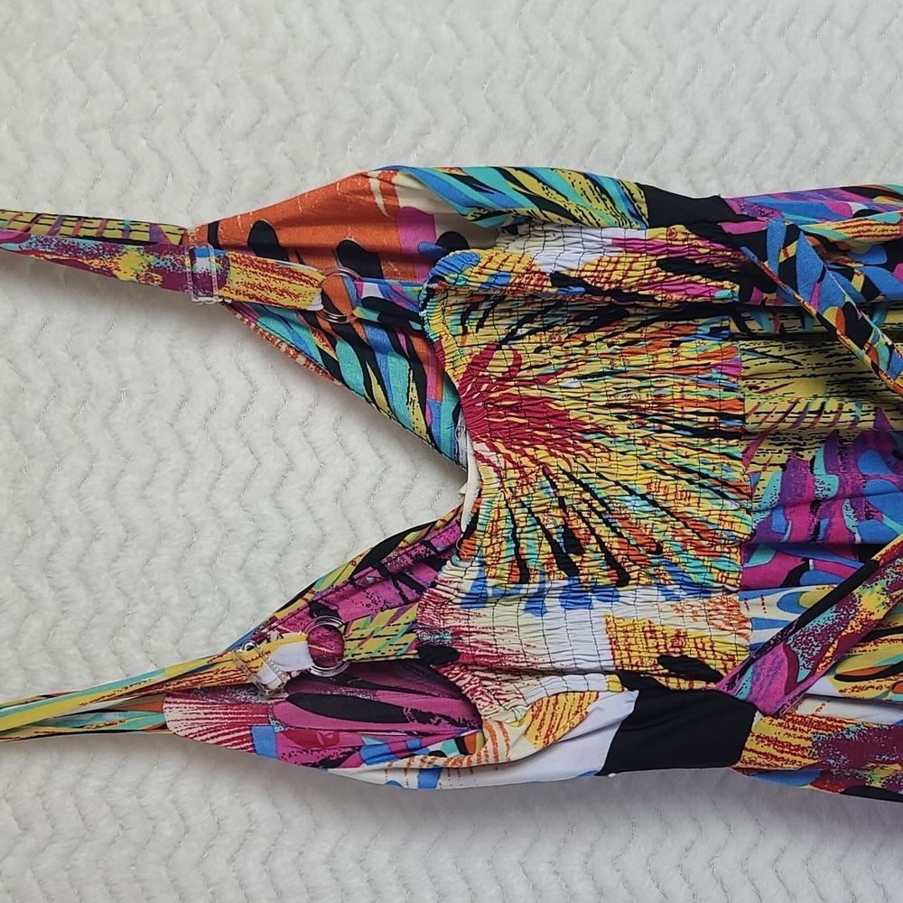 Studio West Multicolored Maxi Dress View 3